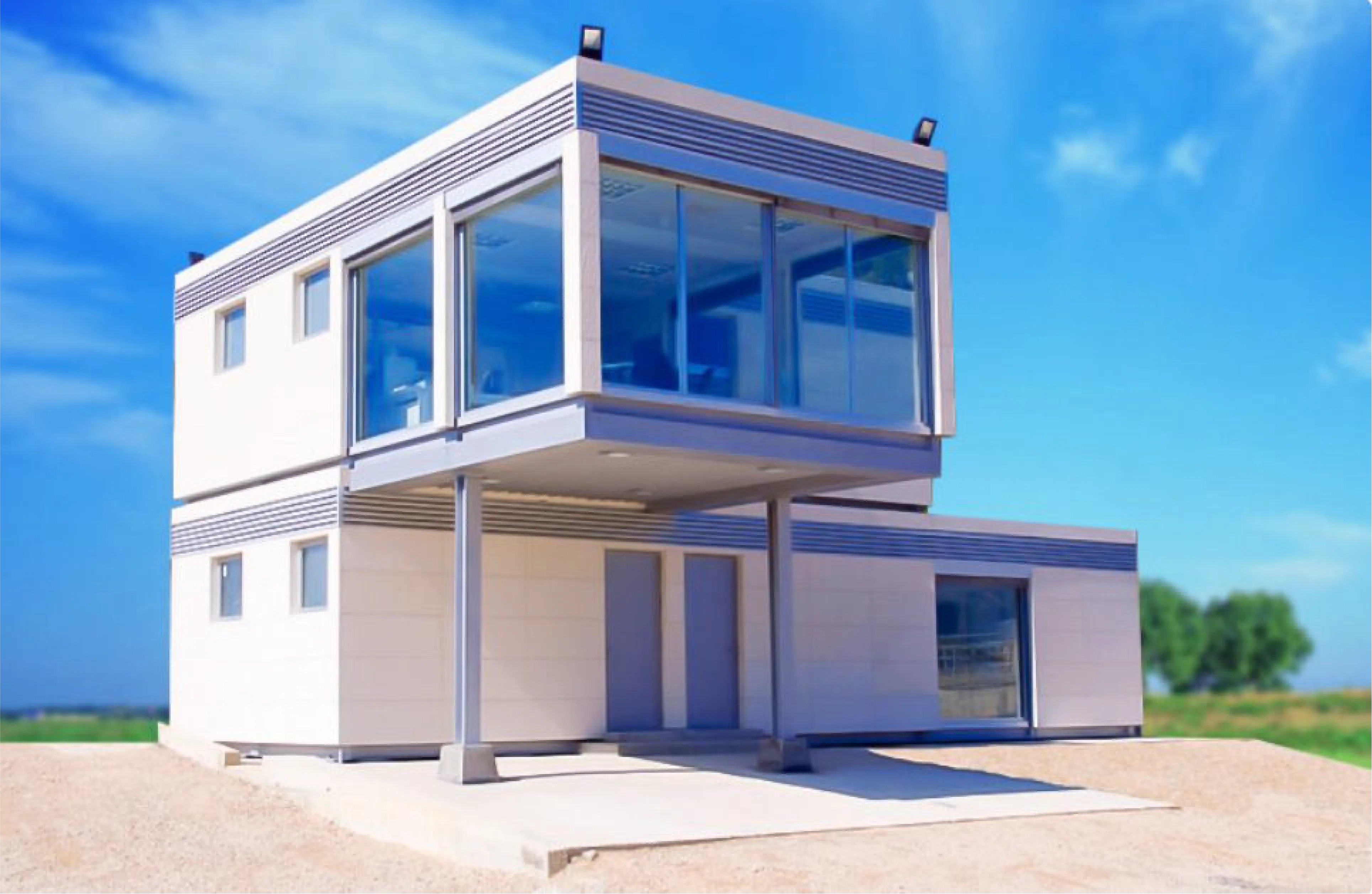 Interior acondicionado de módulo StauModular