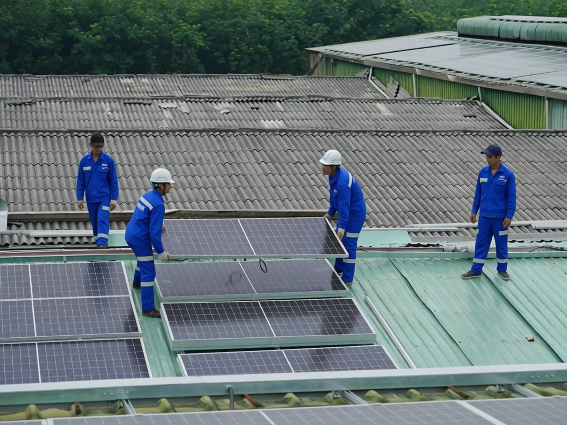 Supervisión de instalación solar